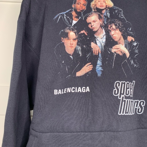 Balenciaga Speedhunters Oversized Double Layer Hoodie - Picture 3 of 13